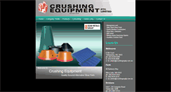 Desktop Screenshot of crushingequip.com.au
